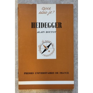 Que sais-je? Heidegger
