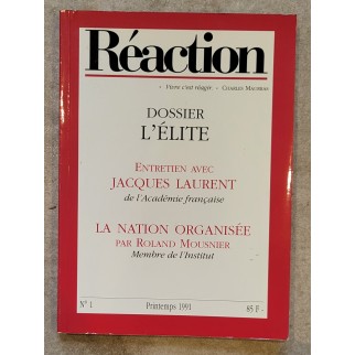 Revue "Réaction" n°1