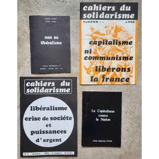 Cahiers du solidarisme et...