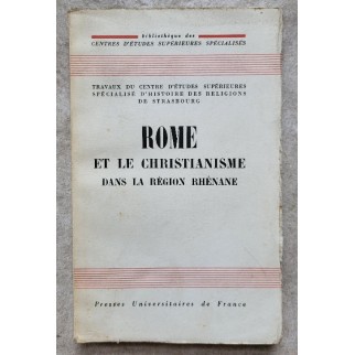 Rome et le christianisme...