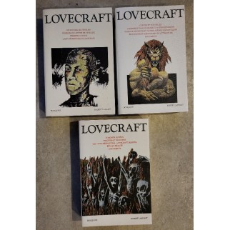 Lovecraft. 3 Tomes.