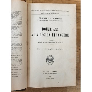 Douze ans à la Légion...