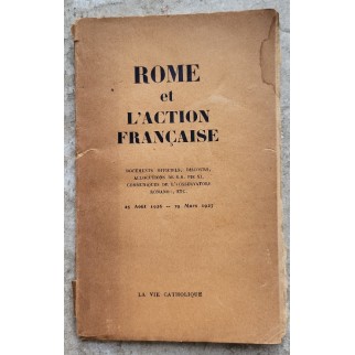 Rome et l'Action Française...