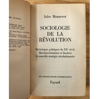 Sociologie de la révolution