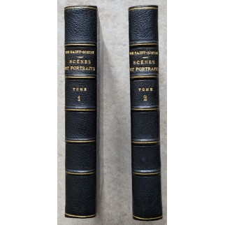 Scènes et portraits. 2 volumes