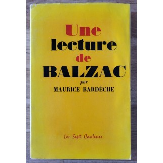 Une lecture de Balzac (envoi)