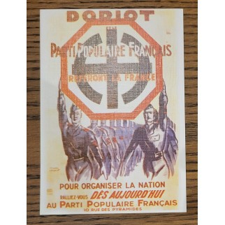 Carte Postale Doriot et le PPF