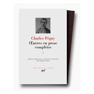 Oeuvres en prose complètes, tome 1